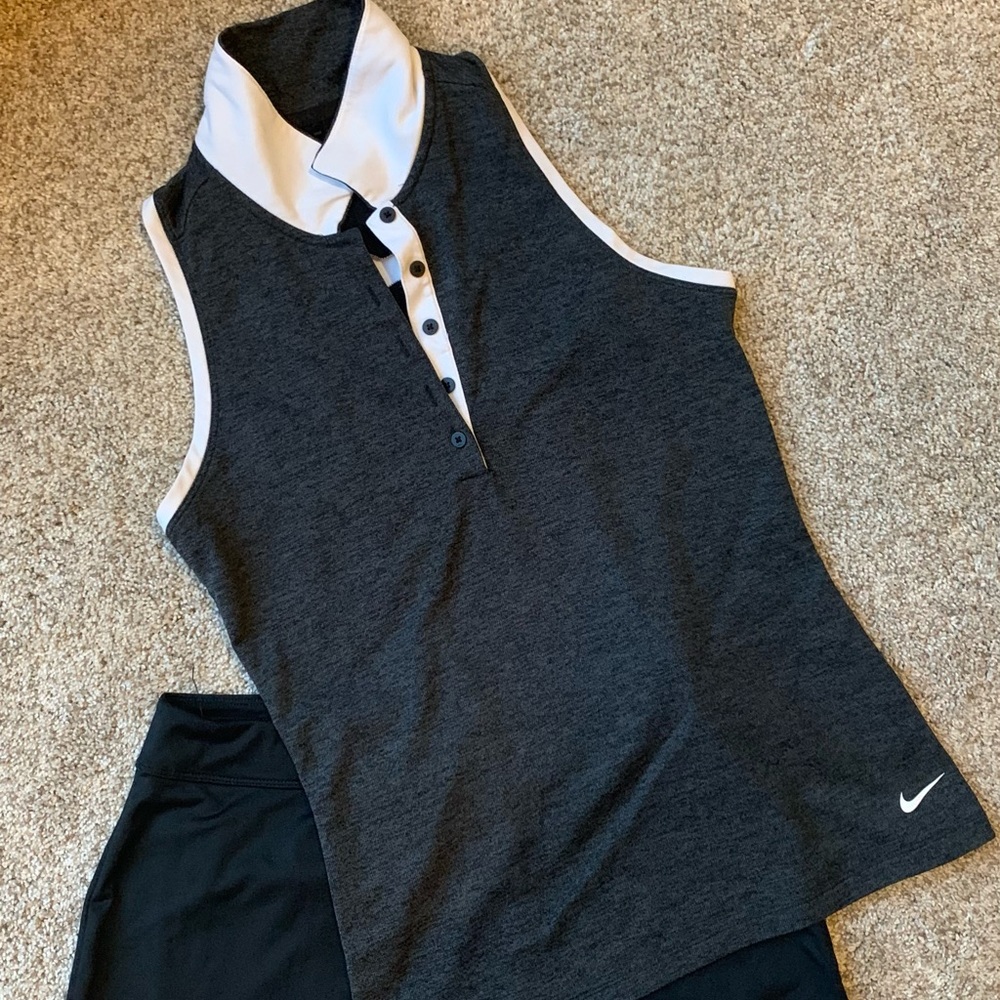 Nike Tour Performance sleeveless golf shirt
